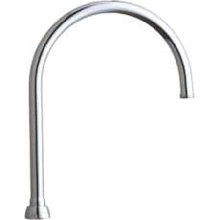 Chicago Faucet Chicago Faucet Company 160224 Swing Gooseneck Spout 8 In. Lf 160224